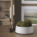 Kadara White Washed Solid Wood Decorative Bowl