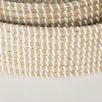 Kalama Set of 2 Large Round Seagrass Trays w/ Handles 16 Kalama Set of 2 Large Round Seagrass Trays w/ Handles