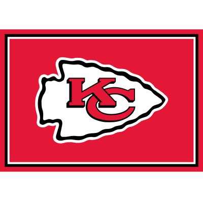 Kansas City Chiefs 3x4 Spirit Area Rug Kansas Collection