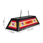 Kansas City Chiefs 42 Inch Acrylic Billiard Lamp Kansas Collection
