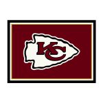 Kansas City Chiefs 6 x 8 Spirit Area Rug
