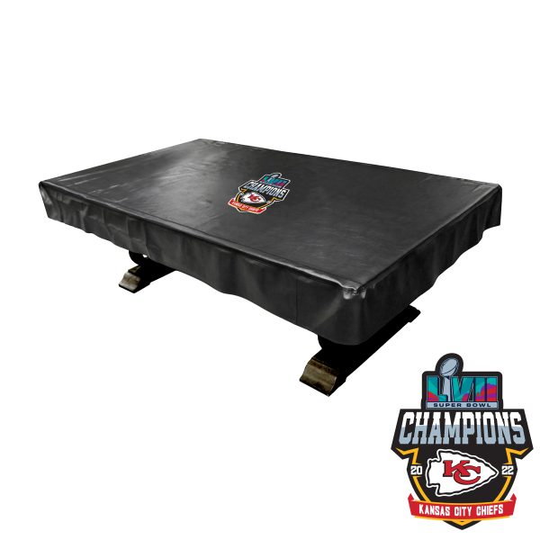 Kansas City Chiefs 8 Foot Billiard Table Cover 2