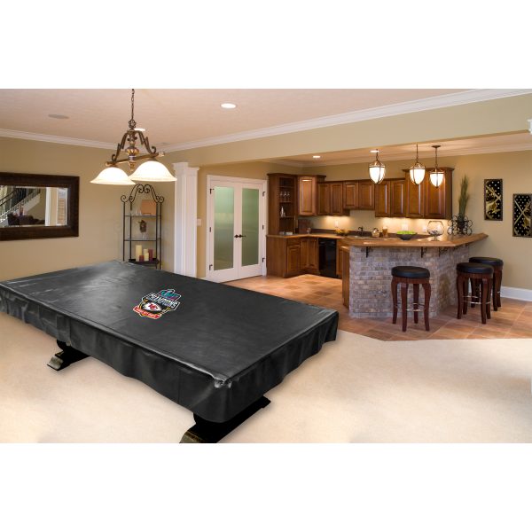 Kansas City Chiefs 8 Foot Billiard Table Cover 3