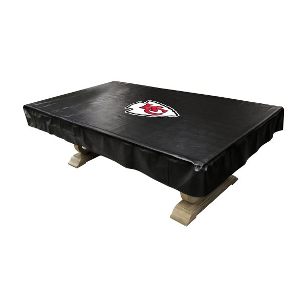 Kansas City Chiefs 8 Foot Billiard Table Cover
