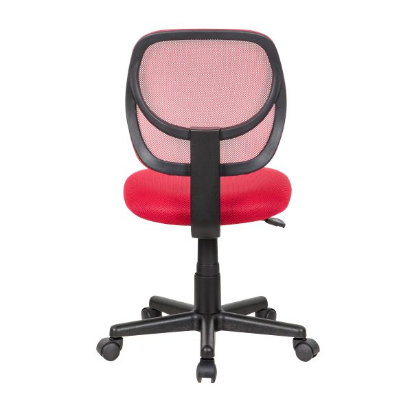 Kansas City Chiefs Armless Mesh Task Chair 2
