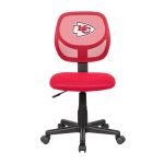 Kansas City Chiefs Armless Mesh Task Chair