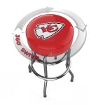 Kansas City Chiefs Chrome Bar Stool American Crafted 12 Kansas City Chiefs Chrome Bar Stool American Crafted