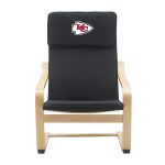 Kansas City Chiefs Embroidered Birch Bentwood Accent Chair