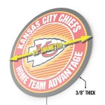Kansas City Chiefs LED Home Field Advantage Sign