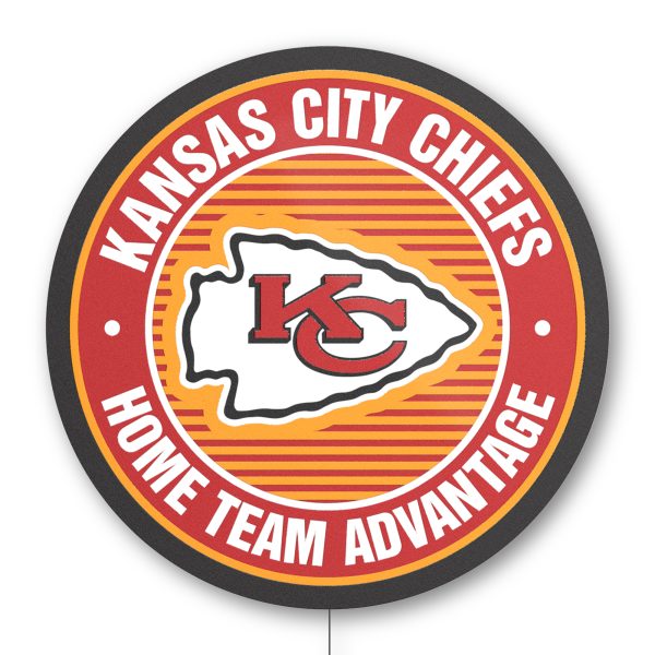Kansas City Chiefs LED Home Field Advantage Sign 2