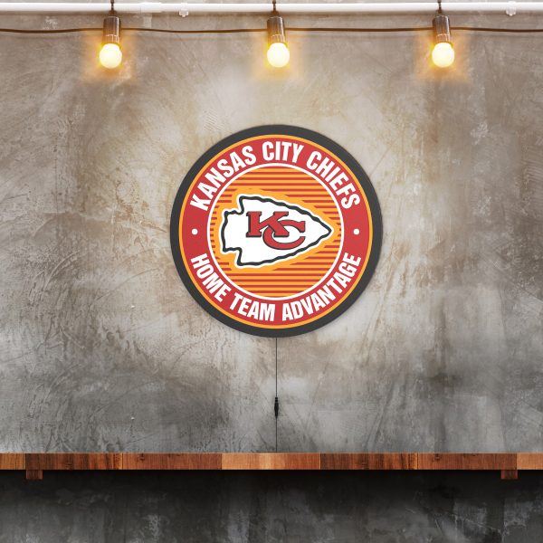 Kansas City Chiefs LED Home Field Advantage Sign 3