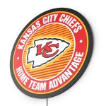 Kansas City Chiefs LED Home Field Advantage Sign