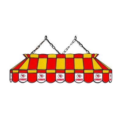 Kansas City Chiefs Stained Glass Billiard Lamp 40 Inch