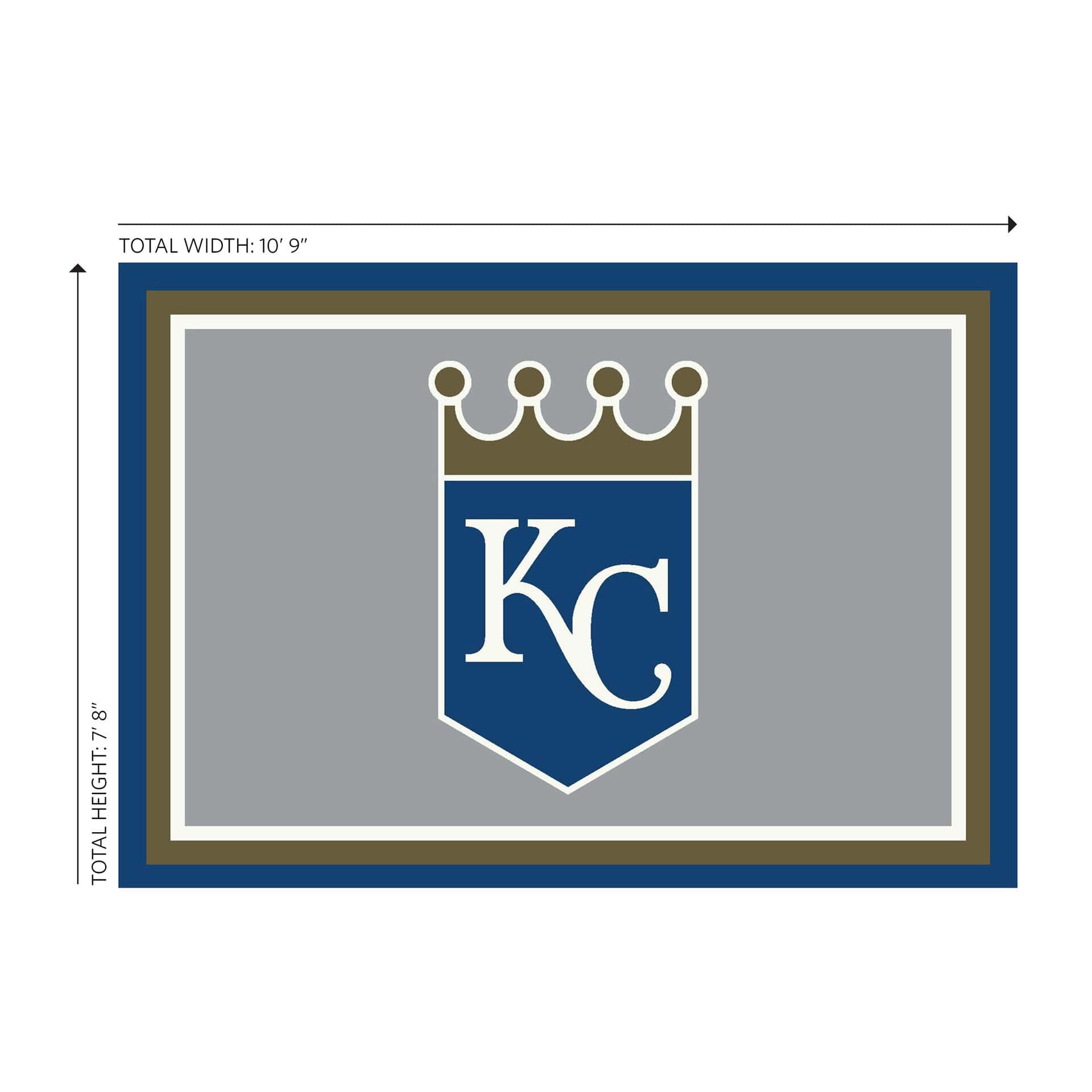Kansas City Royals 8x11 Spirit Rug Officially Licensed MLB 3 Kansas City Royals 8x11 Spirit Rug Officially Licensed MLB - Image 3