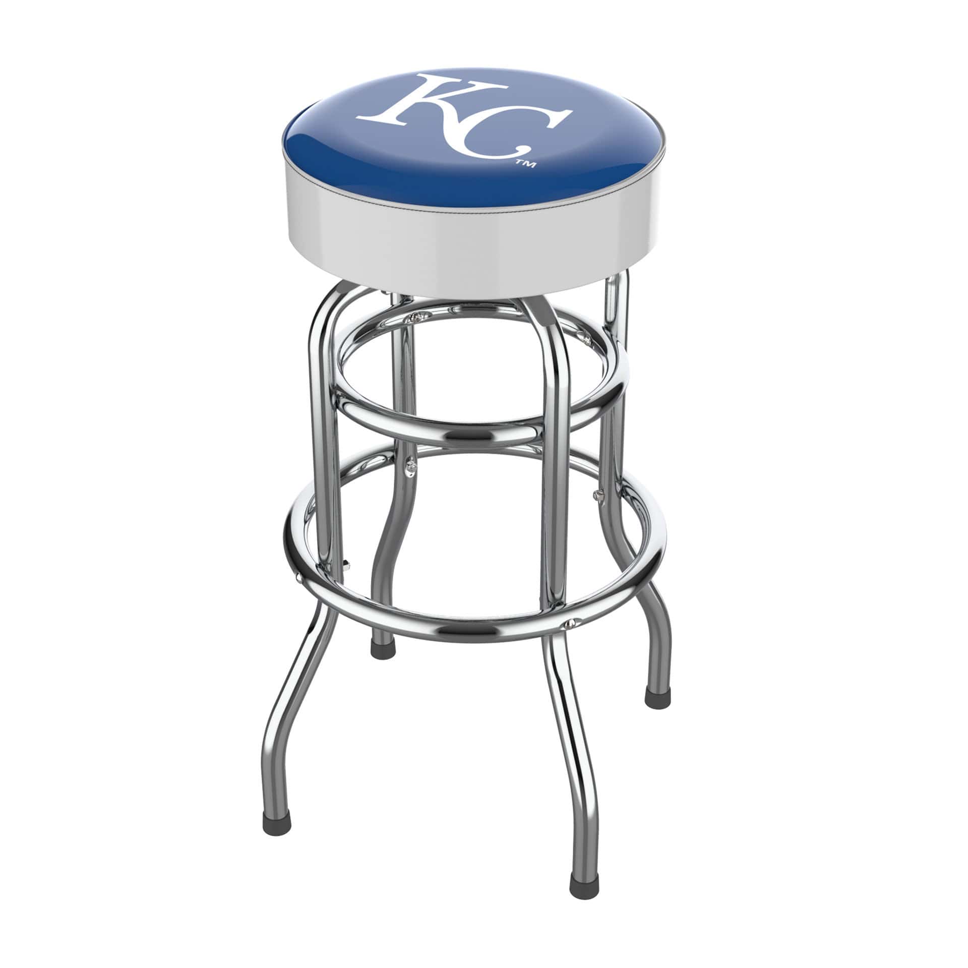Kansas City Royals Chrome Bar Stool American Made Team Logo 6 Kansas City Royals Chrome Bar Stool American Made Team Logo - Image 6