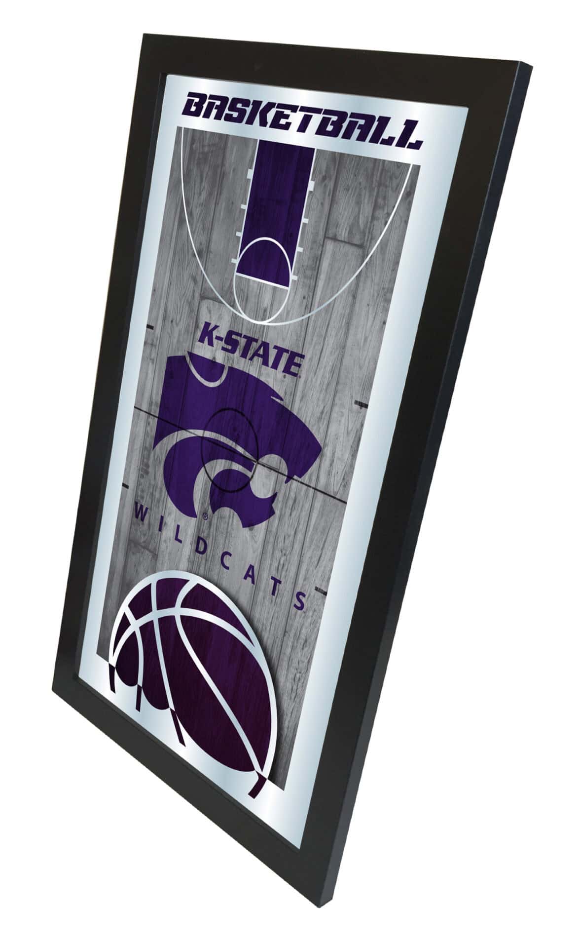 Kansas State University 15x26 Basketball Wall Mirror 2 Kansas State University 15x26 Basketball Wall Mirror - Image 2