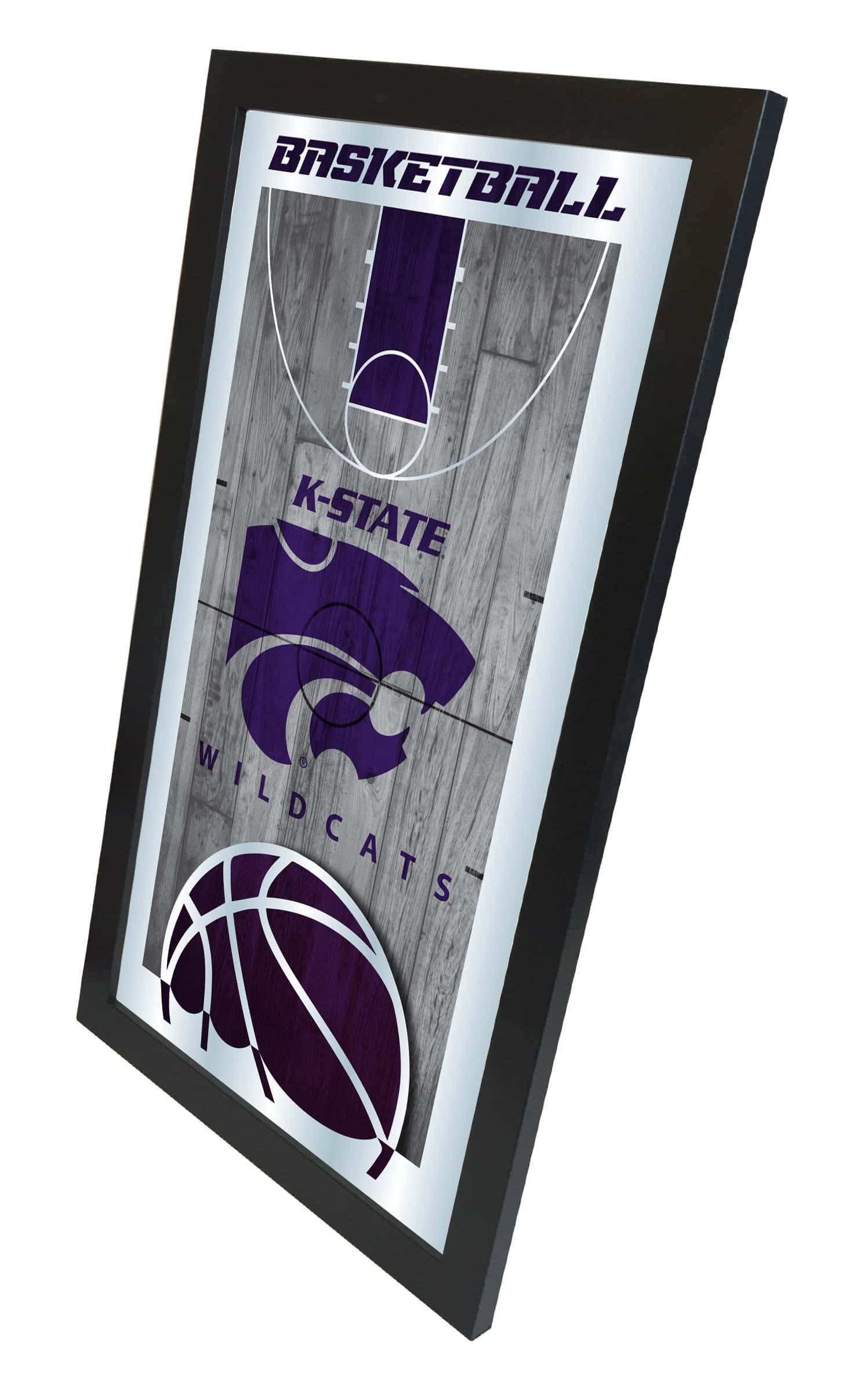 Kansas State University 15x26 Basketball Wall Mirror 5 Kansas State University 15x26 Basketball Wall Mirror