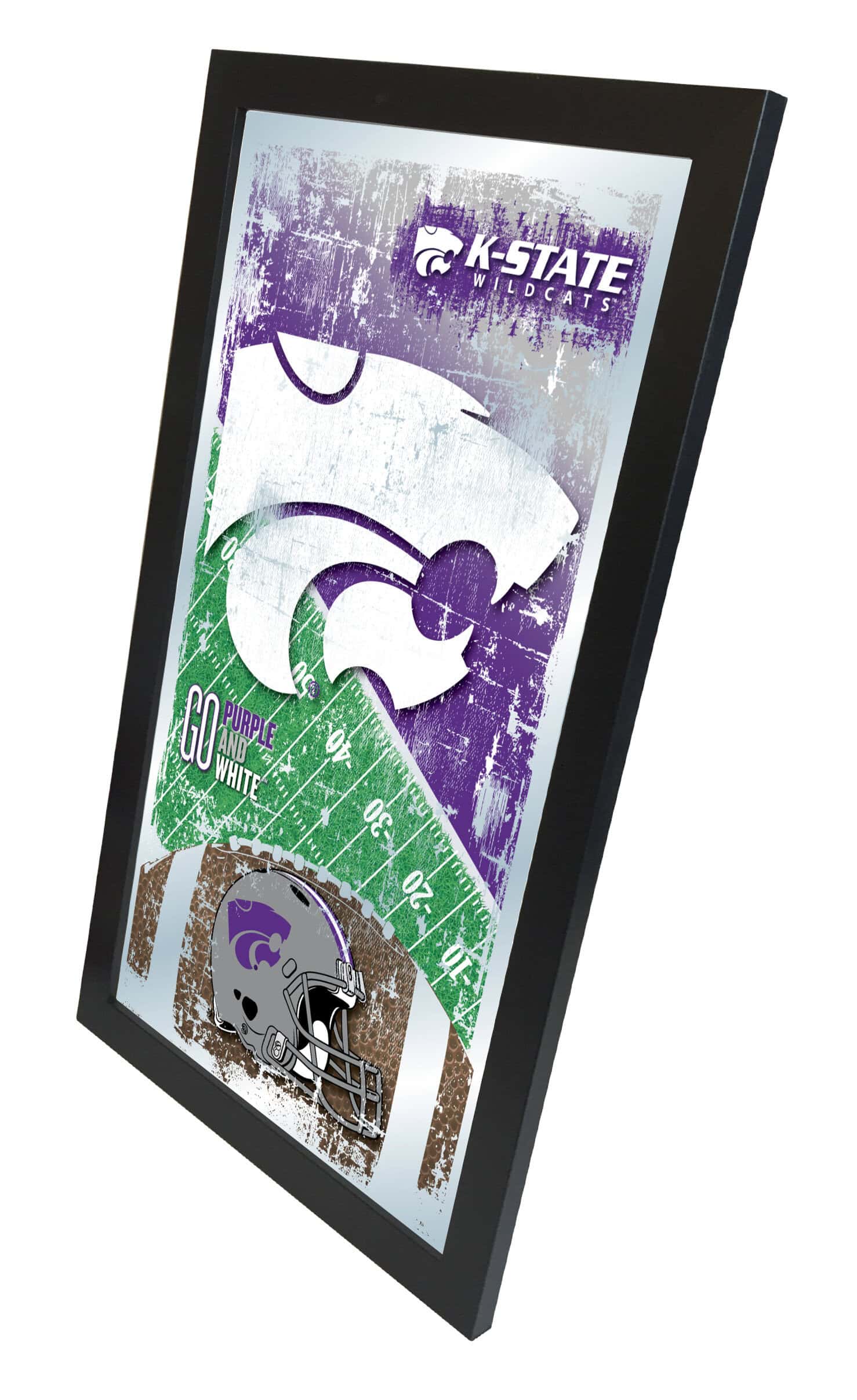 Kansas State University 15x26 Football Wall Mirror 5 Kansas State University 15x26 Football Wall Mirror
