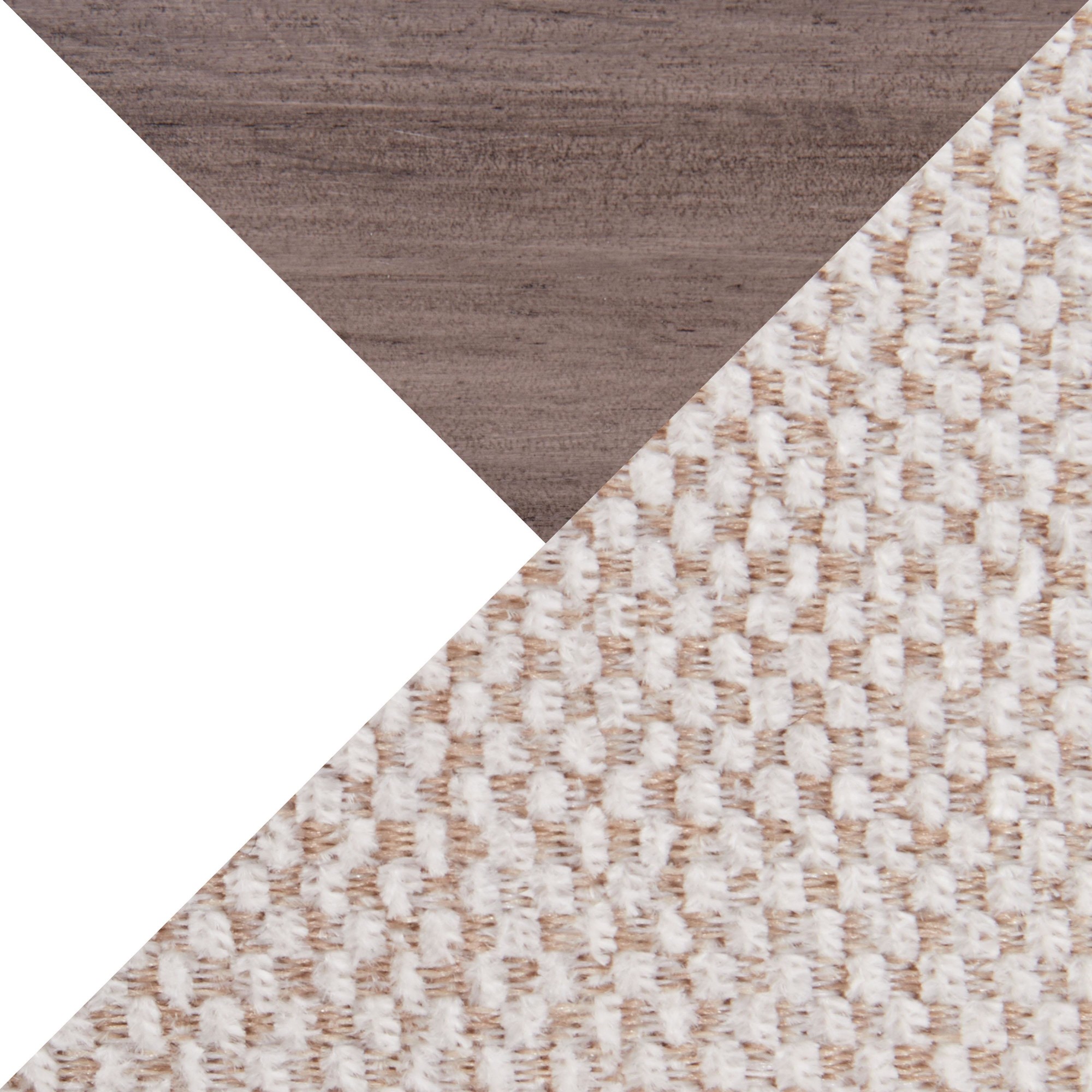 Kari Farmhouse Accent Chair Cream Fabric White Metal Frame 8 Kari Farmhouse Accent Chair Cream Fabric White Metal Frame - Image 8