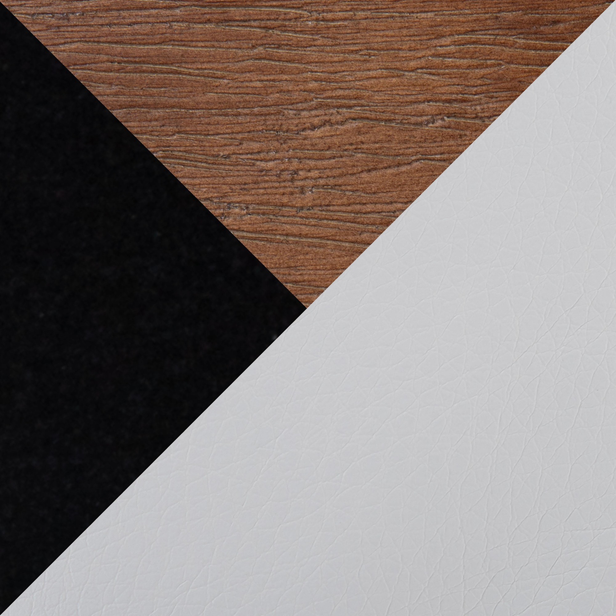 Kari Luxe Farmhouse Accent Chair Black Metal White Faux Leather 9 Kari Luxe Farmhouse Accent Chair Black Metal White Faux Leather - Image 9