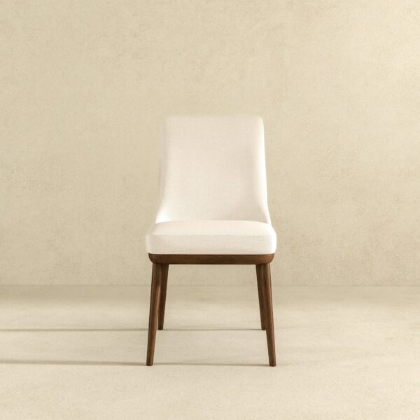 KateBeigeFabricDiningChair 4