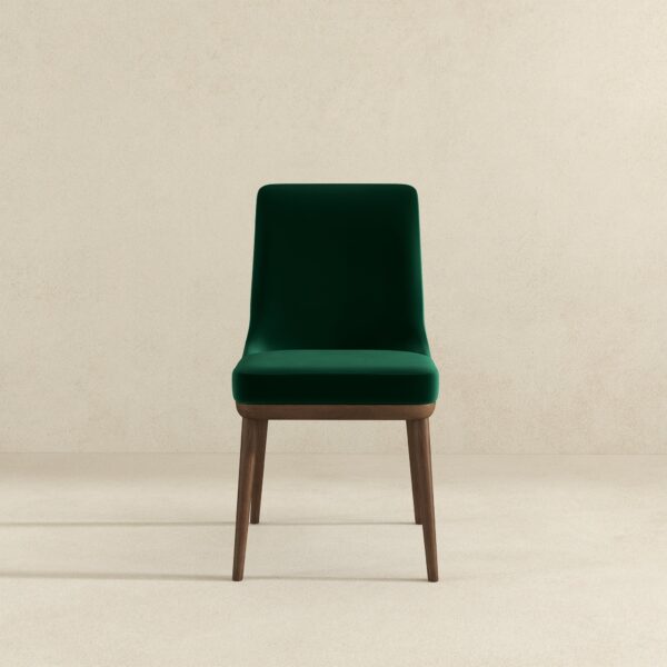 KateGreenVelvetDiningChair 4