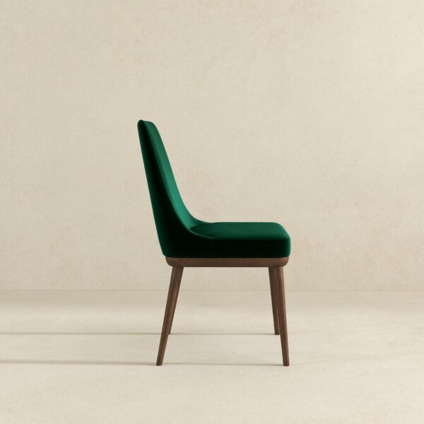KateGreenVelvetDiningChair 6