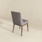 Grey Solid Wood Mid-Century Modern Dining Chairs (Set of 2) 11 Grey Solid Wood Mid-Century Modern Dining Chairs (Set of 2)