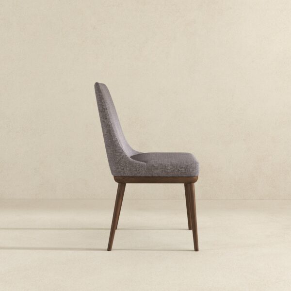 KateGreyFabricDiningChair SetOf2 4