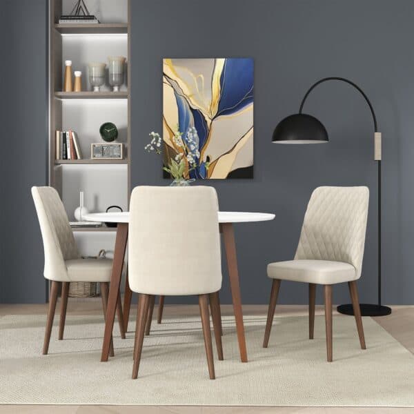 KatieBeigeVelvetDiningChair 3