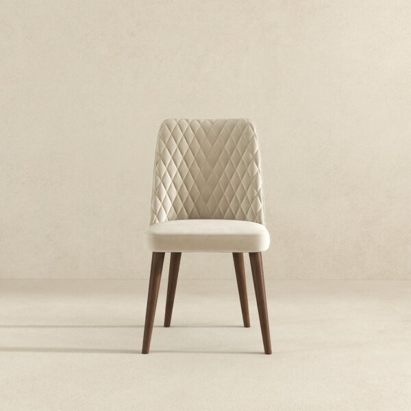 KatieBeigeVelvetDiningChair 4