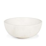 Katora Large Premium Solid White Marble Bowl