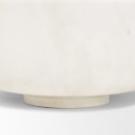 Katora Large Premium Solid White Marble Bowl