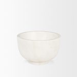 Katora Small Premium Solid White Marble Bowl