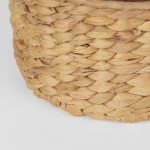 Kea Set of 3 Nesting Water Hyacinth Boxes with Lids