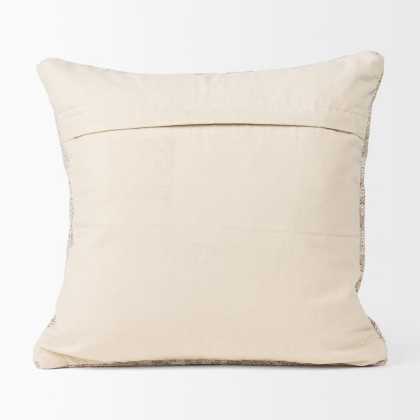 Khloe Cream Square Pillow Cover 5