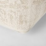 Khloe Large Cream Pouf