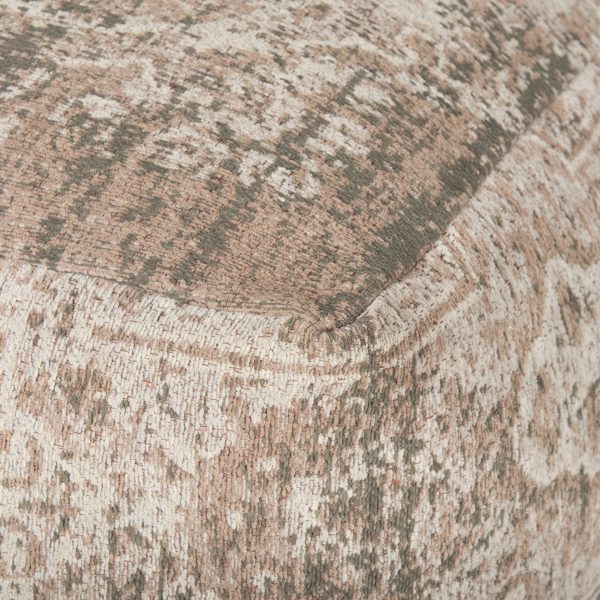 Khloe Large Taupe Pouf 6