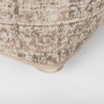 Khloe Large Taupe Pouf