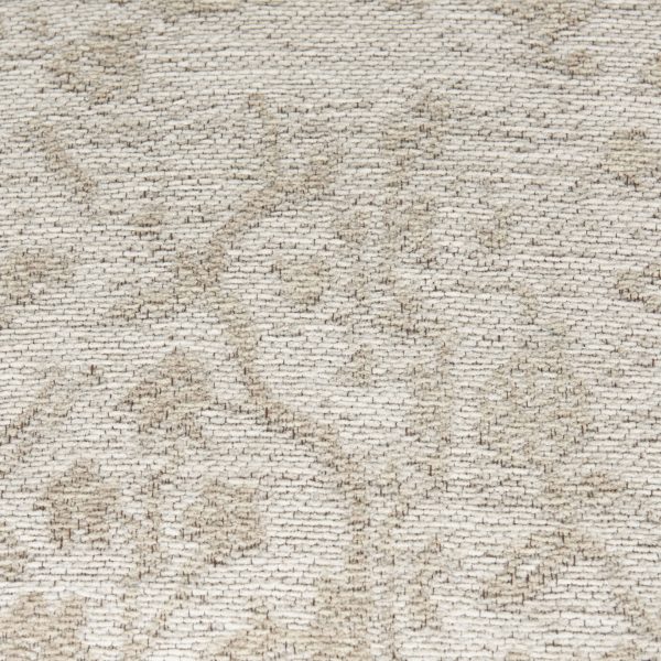 Khloe Small Cream Pouf 2