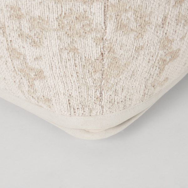 Khloe Small Cream Pouf 8