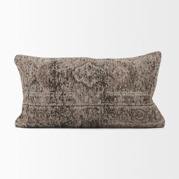Khloe Taupe Lumbar Pillow Cover 3