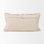 Khloe Taupe Lumbar Pillow Cover