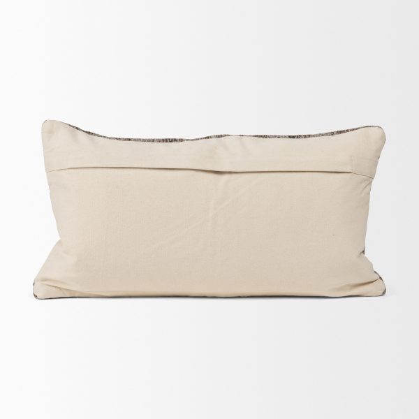 Khloe Taupe Lumbar Pillow Cover 5