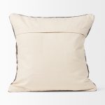 Khloe Taupe Square Pillow Cover