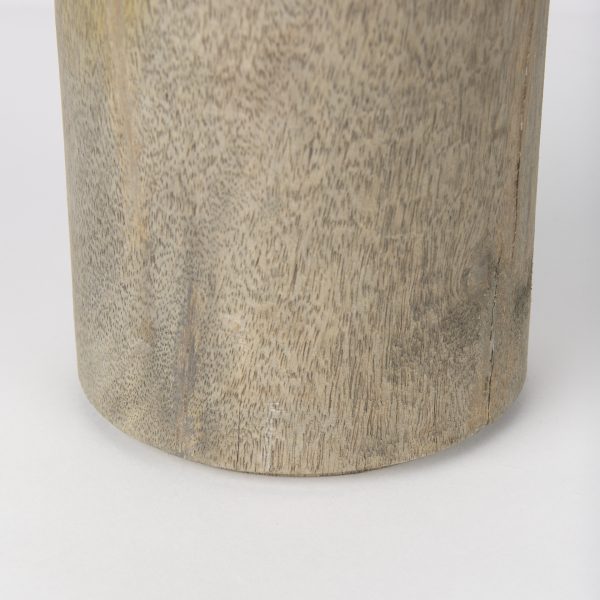 Knox Large Gray Wash Wood Decorative Object 5