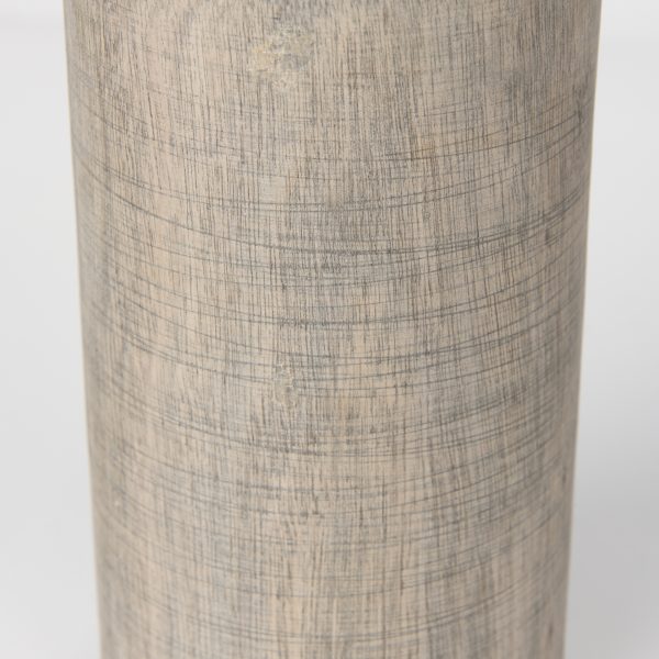 Knox Medium Gray Wash Wood Decorative Object 4
