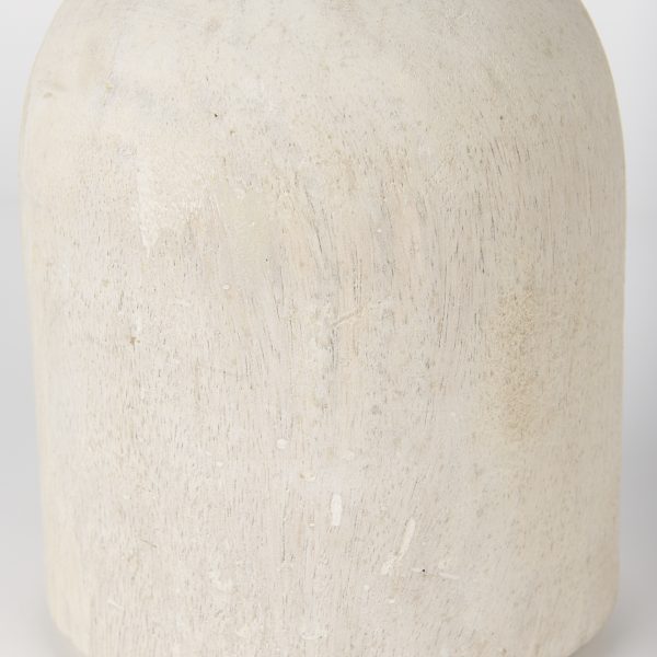 Knox Short White Wash Wood Decorative Object 5