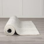 Kolt 5x8 Neutral Geometric Patterned Wool Area Rug