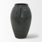 Kora Medium Dark Metallic Double Ear Vase